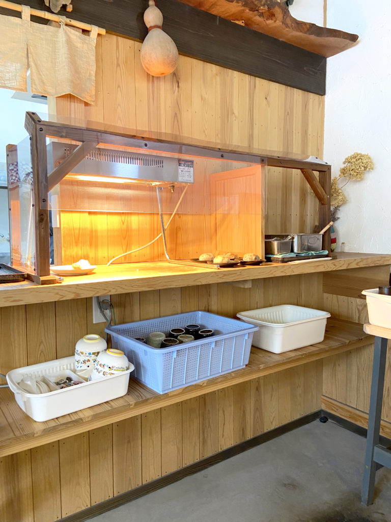 うどん心のカウンター