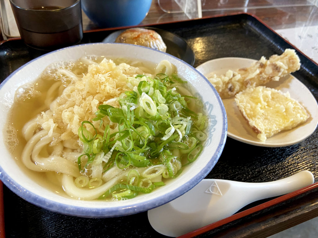 釜揚げうどん心のかけうどん