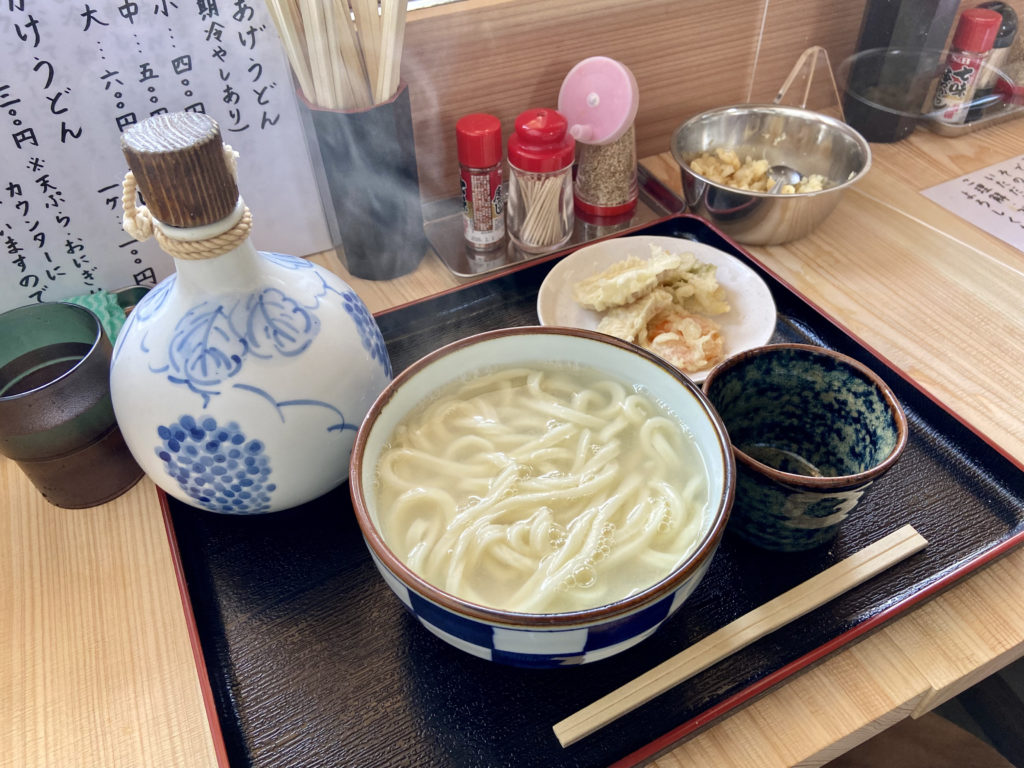 うどん心の釜揚げうどん