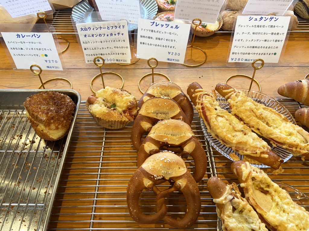 パン屋晴れの日のパンのラインナップ7